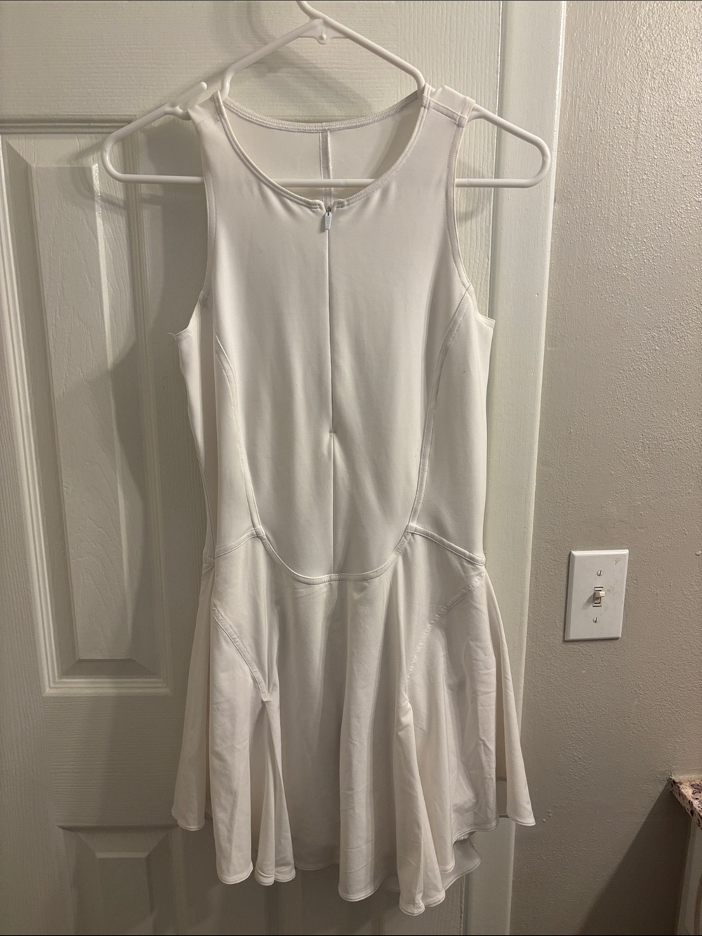 lululemon athletica White Sleeveless Tennis Dress
